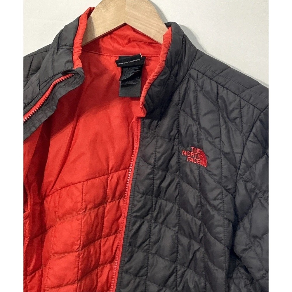 Boys The North Face Quilted Nylon Primaloft Thermoball Jacket Sz Large 14/16 - Picture 2 of 8
